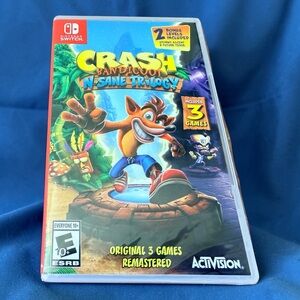 Nintendo Switch Game Crash Bandicoot 3 N Sane Trilogy New Factory Sealed